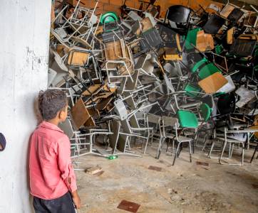 Combates en Ituango y Anorí tienen a cientos de estudiantes sin poder asistir a clase