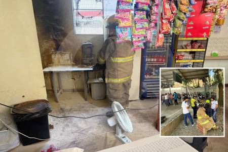 Conato de incendio en colegio de Itagüí dejó 10 personas afectadas