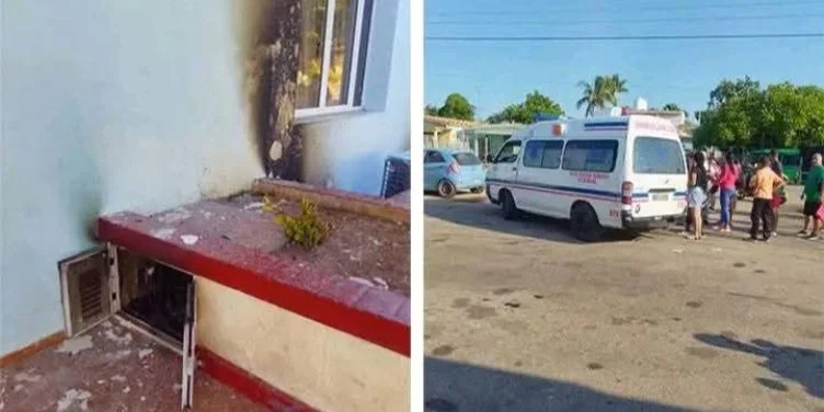 Tres trabajadores lesionados por explosión de cilindro de gas en hotel en Caibarién