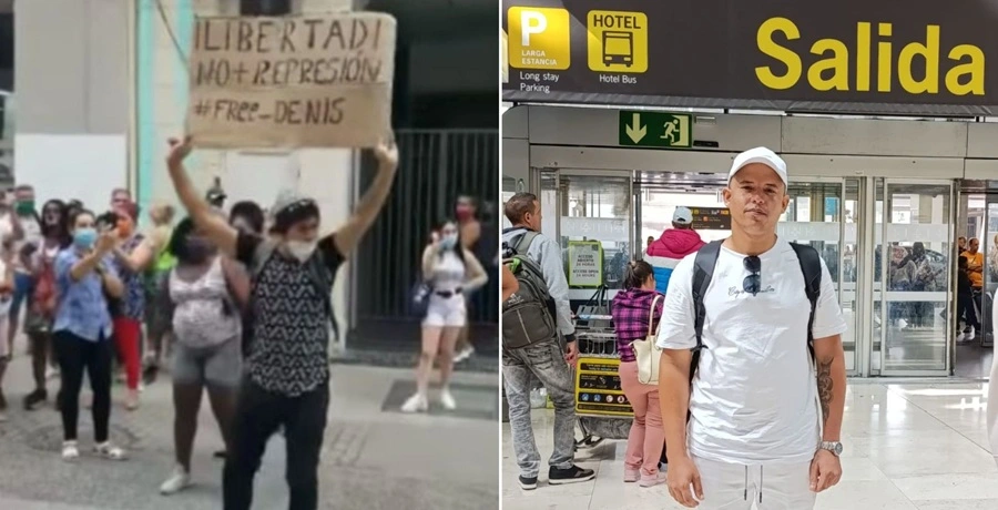 Llega a Madrid Luis Robles, “el joven del cartel”