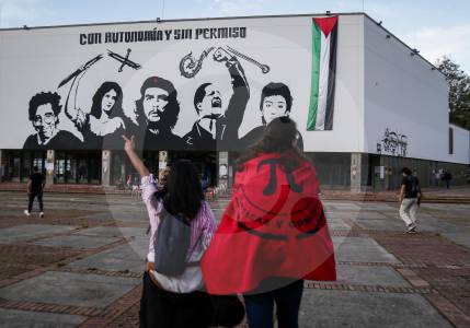“Tendrán venganza”: Con grafitis amenazan a coordinadores de seguridad de la Universidad Nacional