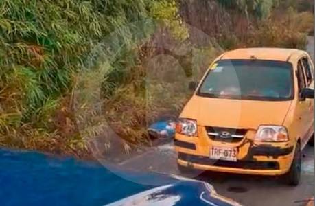 Asesinaron en Anorí a dos hombres que iban en un taxi con placas de Bello