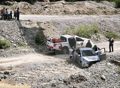 Colapsó un puente colgante en Sopetrán: tres heridos fueron hospitalizados