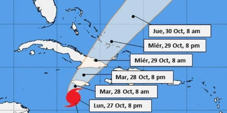Minuto a minuto: Huracán Melissa se enrumba al Oriente de Cuba