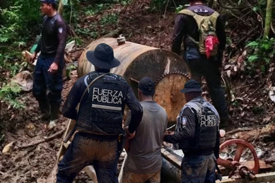 Costa Rica arresta a 13 nicaragüenses por minería ilegal