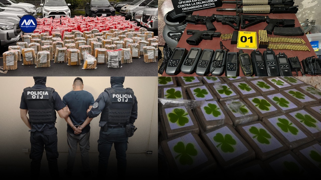 Costa Rica desmantela a un cártel que operaba en su territorio