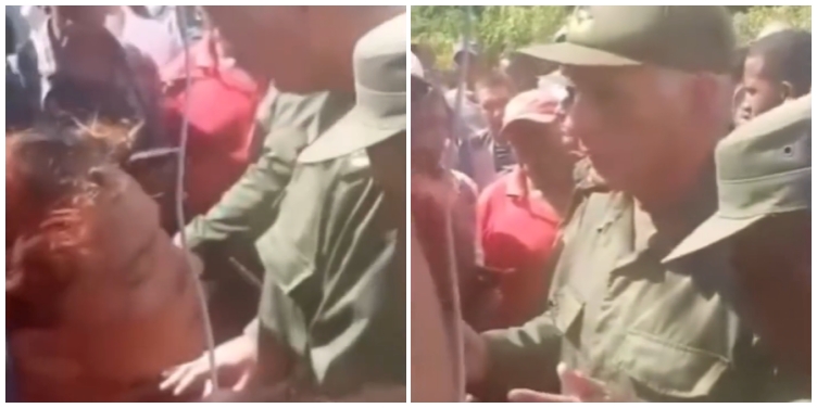 “¡Tampoco tengo pa’ dártela ahora!”: Díaz-Canel pierde los estribos con una damnificada