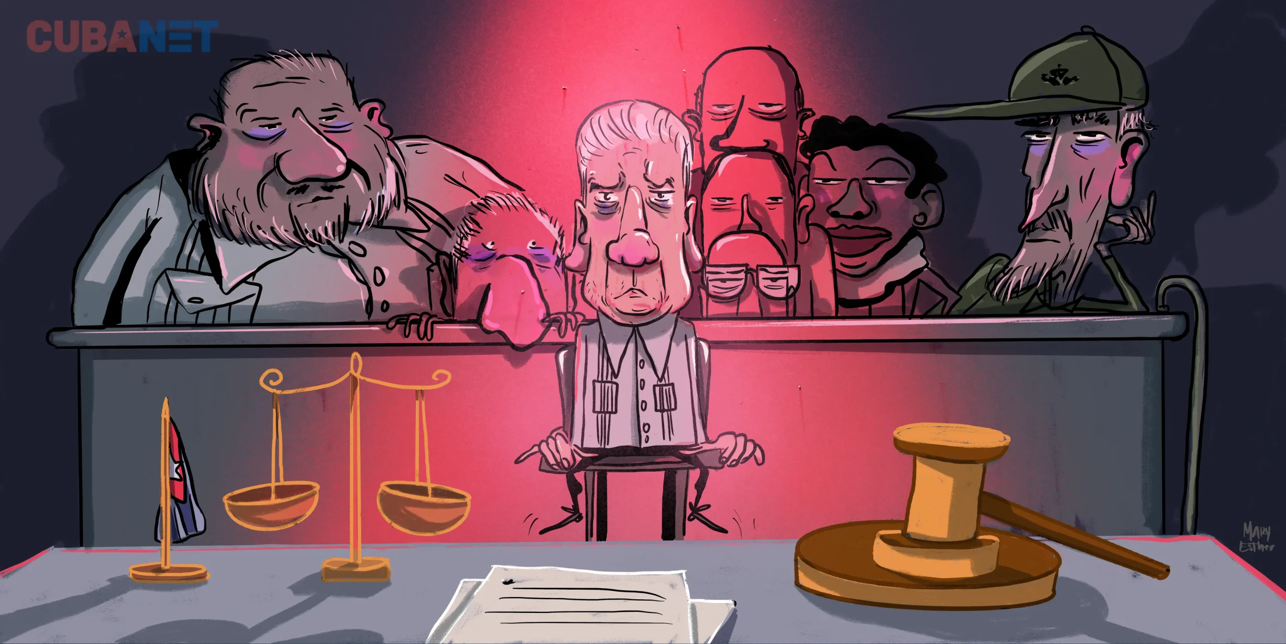 Melissa y Gil, ambos a puertas cerradas