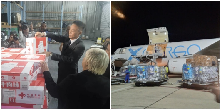 China, Irán y el PMA envían toneladas de donativos al régimen cubano