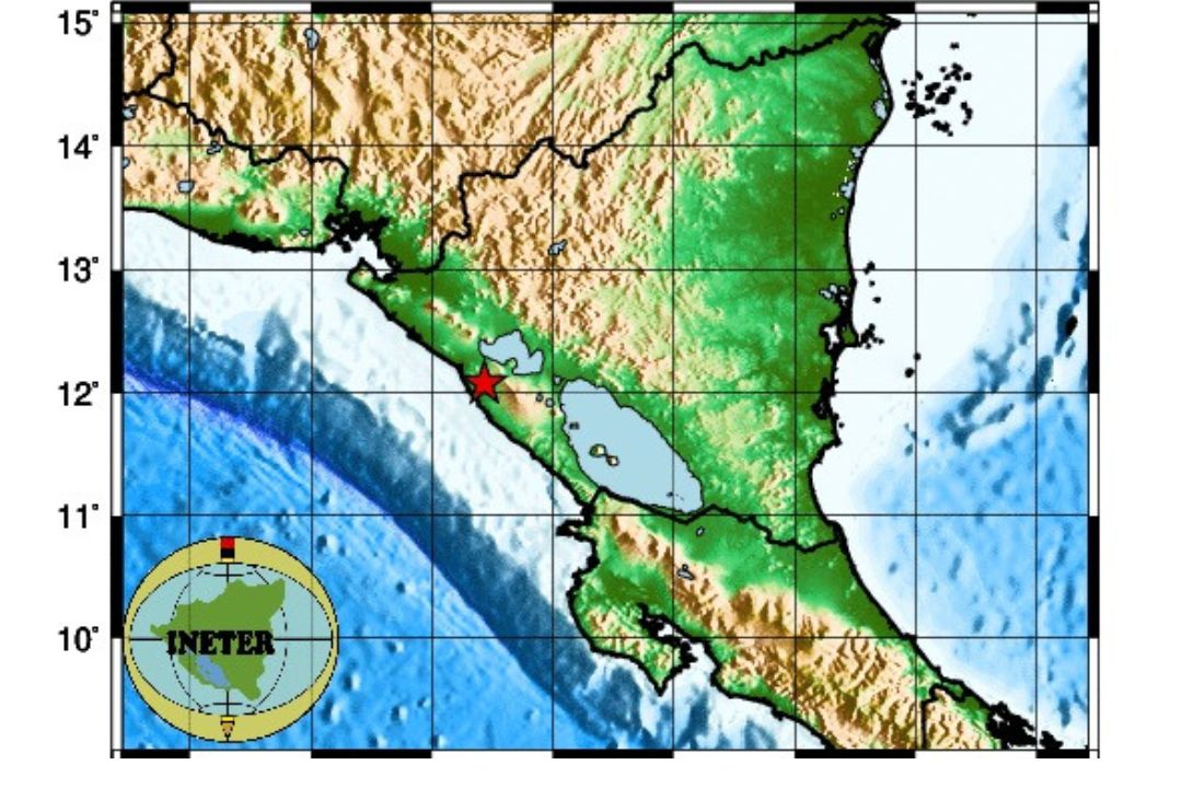 Sismo de magnitud 4.9 estremece el Pacífico de Nicaragua – Nicaragua Investiga