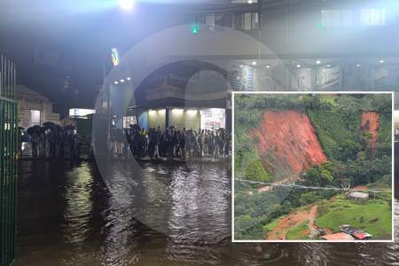 Lluvias no ceden: 84 afectados por inundaciones en Rionegro y 18 veredas bloqueadas en San Roque