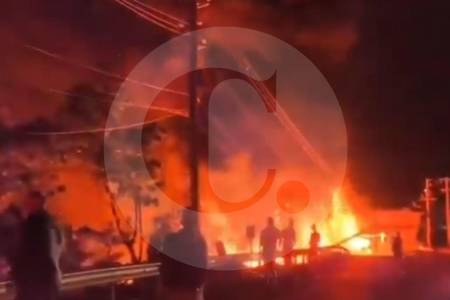 video-|-camion-cisterna-se-volco-y-provoco-incendio-en-via-bogota-–-girardot;-hay-victimas-fatales