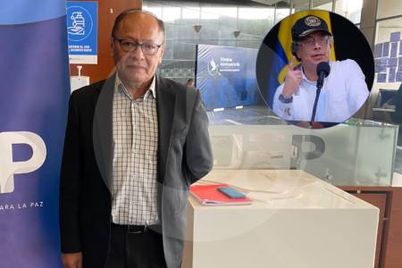 Él es el líder indígena al que le llega la plata de la constituyente y que la promueve