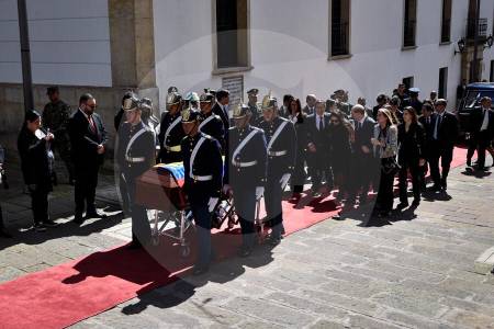 El exvicepresidente Germán Vargas Lleras ya es velado en el Palacio San Carlos de la Cancillería
