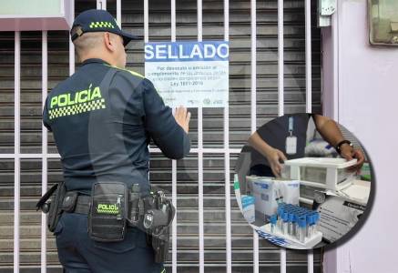 en-bello,-autoridades-llegaron-a-inspeccionar-y-terminaron-cerrando-un-centro-estetico