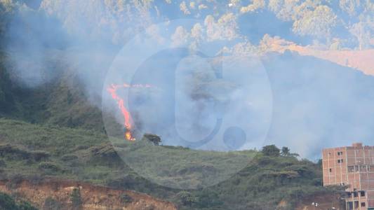 atencion:-incendio-azota-al-cerro-quitasol-de-bello