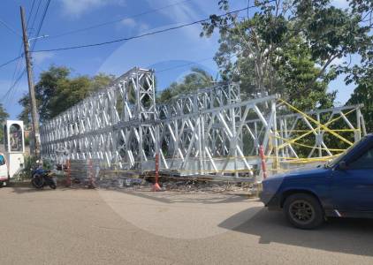 ¿Quedó mal? Invías no pudo habilitar puente del río San Juan para este 31 de julio