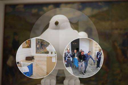 La Paloma de la Paz, de Fernando Botero, salió de la Casa de Nariño; este será su nuevo hogar