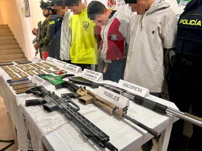 Operativo contra el Clan del Golfo en el Suroeste deja cuatro capturados y armas incautadas