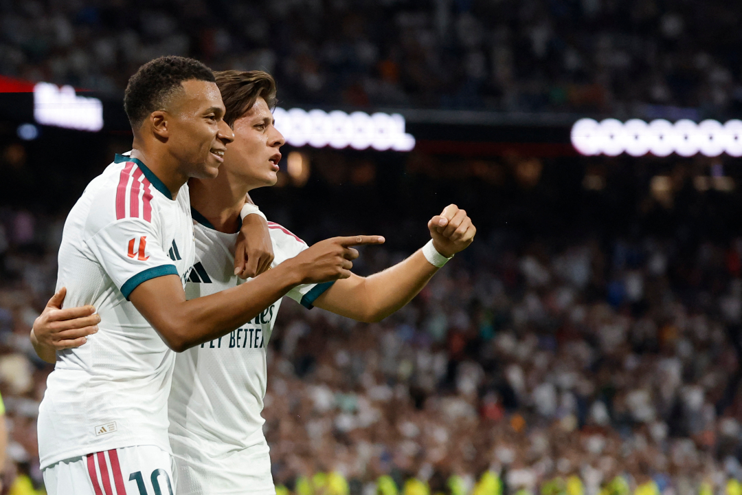 Real Madrid golea 4-1 al Rayo Vallecano con doblete de Mbappé