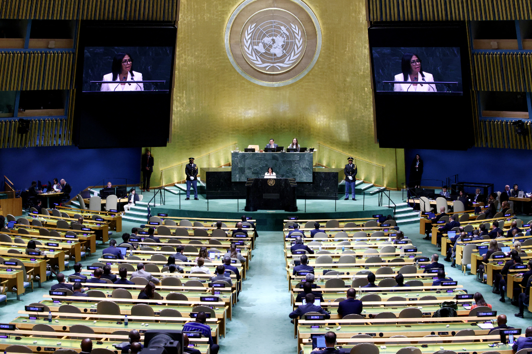 «en-venezuela-habra-elecciones»,-asegura-presidenta-interina-en-discurso-ante-la-onu