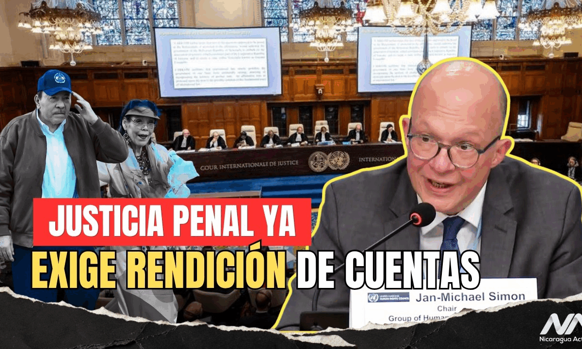 Experto ONU: «Llegó la hora de justicia penal contra Ortega»