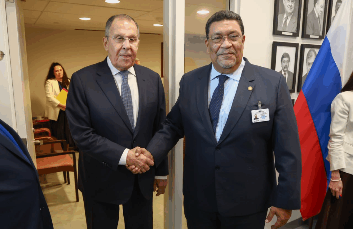 Cancilleres de Nicaragua y Rusia se reúnen en Nueva York bajo la sombra de Trump