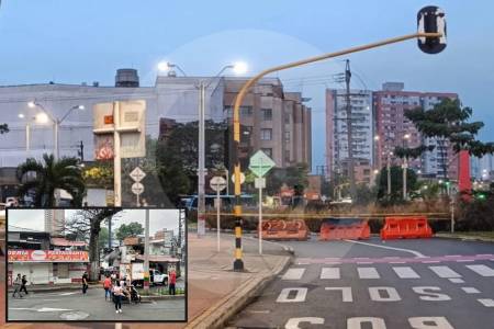 Cierres viales al sur de Itagüí causaron tremendos trancones, ¿qué pasó?