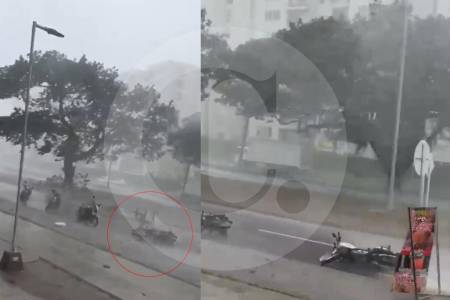 En video | Impactante vendaval arrastró motos y voló techos en el norte de Cali y Yumbo