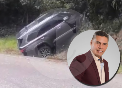 El Andariego sufrió accidente de tránsito en zona rural de Sonsón